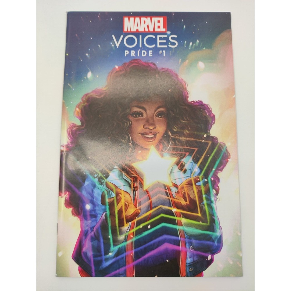 Marvel Voices: Pride #1 EDGE Variant Cover Art - America Chavez - ComicTom101 NM